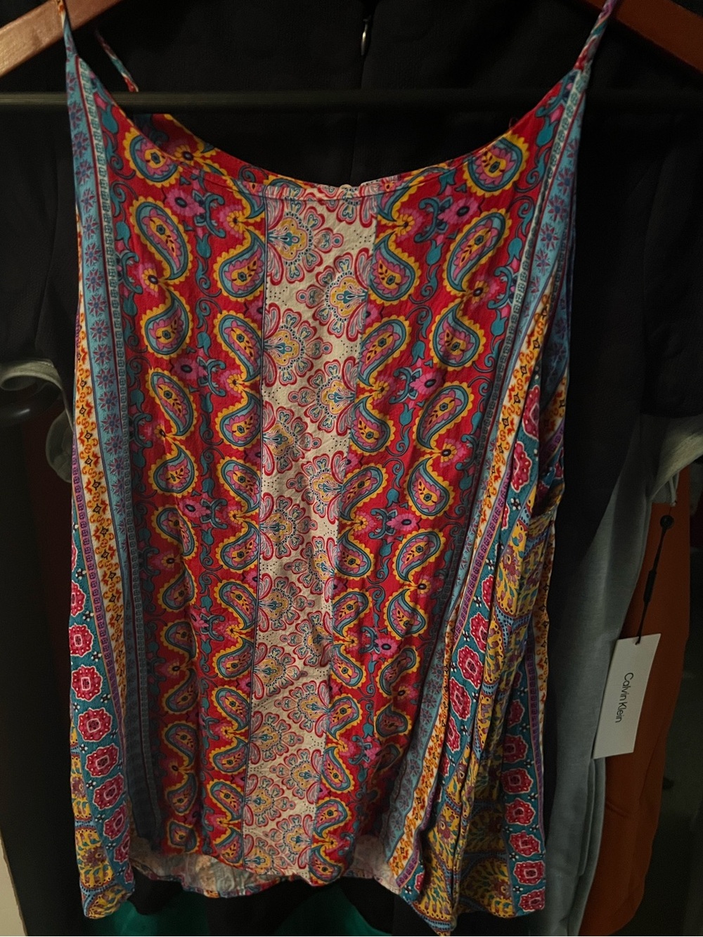 Paisley Print Summer Shirt - Multi Color
